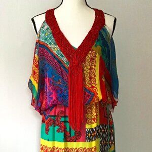 Hale Bob Cabana Dress Medium